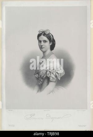 Dagmar, Prinzessin von Dänemark, Additional-Rights - Clearance-Info - Not-Available Stockfoto