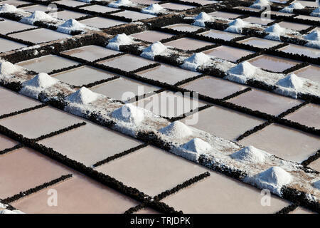 Salinas de Punta Larga. Pueblo Fuencaliente. Isla La Palma. Pronvincia Santa Cruz. Islas Canarias. España Stockfoto