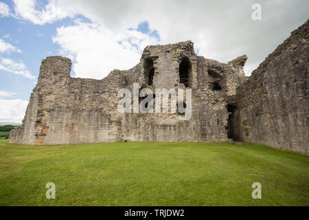 Die Ruinen von Denbigh Castle gebaut im 13. Jahrhundert von Henry das erste als Teil seiner militärischen Befestigungsanlagen der Waliser zu unterwerfen Stockfoto