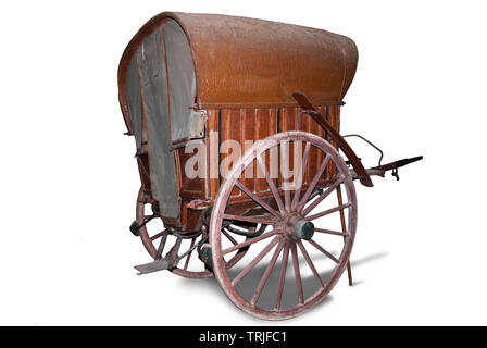 Carro antiguo Valenciano 1900-1940 Endgültige Siglo XIX y principios Siglo XX. Carro, carromato, tartana, Transporte antiguo Valenciano. Transporte trad Stockfoto