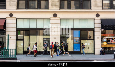 Freie Eigenschaft in der Flatiron Viertel in New York am Freitag, 31. Mai 2019 (© Richard B. Levine) Stockfoto