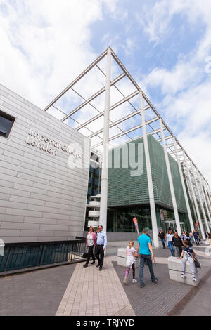 Imperial College, Exhibition Road, Kensington, London, England, Vereinigtes Königreich. Stockfoto