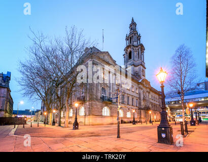 Der Turm macht Sessions House zu einem der höchsten Gebäude in Preston stieg auf 54,7 m (179.5 ft). Stockfoto