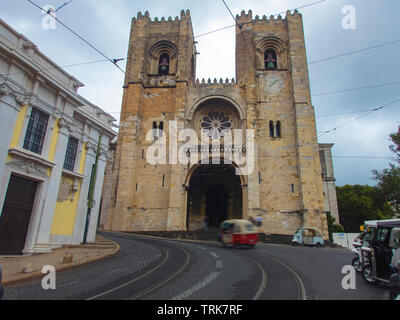 Die Römisch-katholische Kathedrale in Lissabon, Portugal Stockfoto