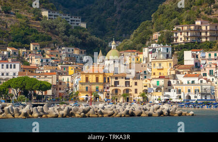 Maiori, amali Küste, Italien Stockfoto