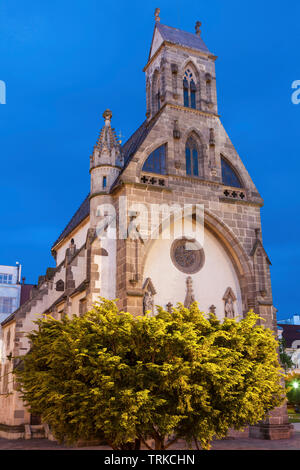St. Michael Kapelle in Kosice in der Nacht. Kosice, Kaschau Region, Slowakei. Stockfoto