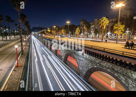 Verkehr in der Stadt Stockfoto