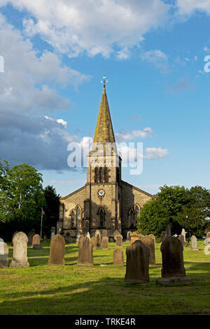 St James church, in der Ortschaft Rawcliffe, East Yorkshire, England, Großbritannien Stockfoto