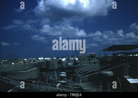 US NAVY/United States Navy Landungsschiffe/Landing-Ships Stockfoto