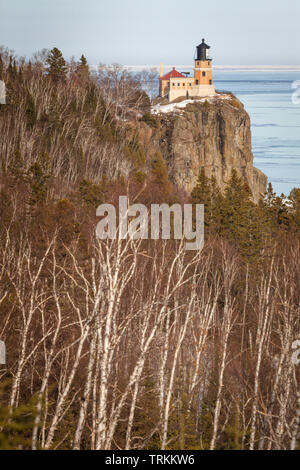 Split Rock Lighthouse. Silver Bay, Minnesota, USA Stockfoto