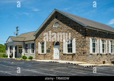 Untere Marsh Creek presbyterianischen Kirche, 1865 Knoxlyn Straße, Highland Township, Pennsylvania Stockfoto