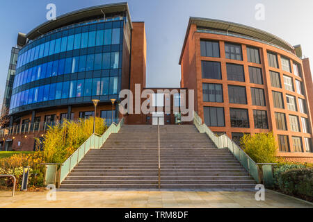 Chester, England - Chester Cheshire West und Rat Büros, St Nichols Straße, am 16. November 2018 in Großbritannien. Stockfoto