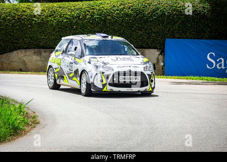 Rallye Barbados 2019; Tag 2; Duckpond; St. John; Barbados; Juni 02 2019 Stockfoto