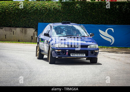 Rallye Barbados 2019; Tag 2; Duckpond; St. John; Barbados; Juni 02 2019 Stockfoto