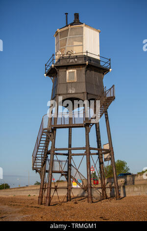 Dovercourt Leuchtturm in Harwich, Essex Stockfoto