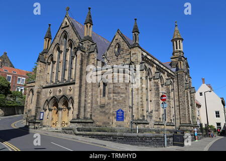 Kirche des Hl. Johannes des Evangelisten, der Brunswick Street, Whitby, Borough von Scarborough, North Yorkshire, England, Großbritannien, Vereinigtes Königreich Großbritannien, Europa Stockfoto