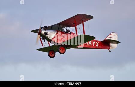 1929 südliche Martlet (G-AAYX) an Shuttleworth abend Airshow am 18. Mai 2019 Stockfoto