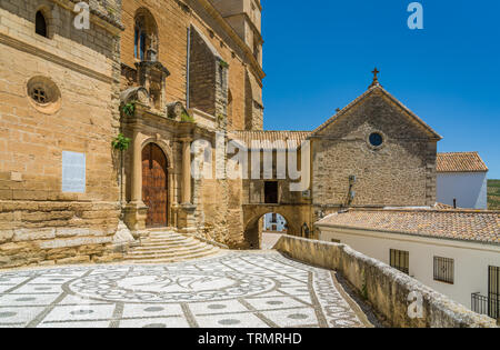 Malerische Anblick in Alhama de Granada, Andalusien, Spanien. Stockfoto