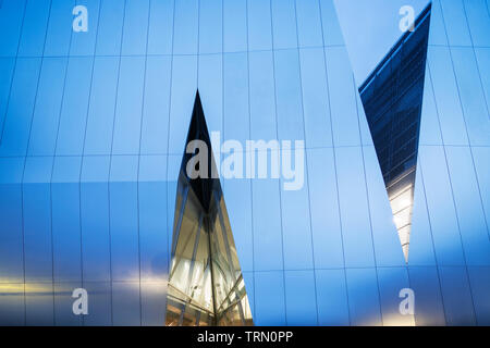 Asien, Japan, Tokio, Sumida Hokusai Ukiyo-e Museum, entworfen von Kazuyo Sejima Stockfoto