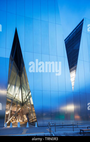 Asien, Japan, Tokio, Sumida Hokusai Ukiyo-e Museum, entworfen von Kazuyo Sejima Stockfoto