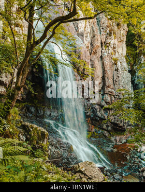 Boyana Wasserfall in Berg Vitosha Sofia Bulgarien Stockfoto