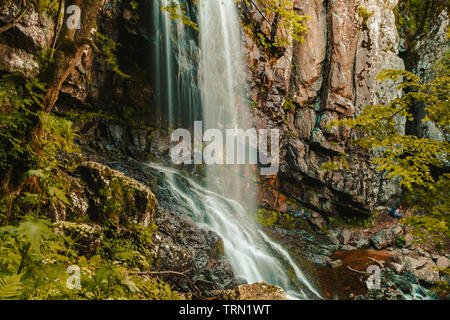 Boyana Wasserfall in Berg Vitosha Sofia Bulgarien Stockfoto