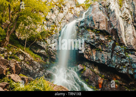 Boyana Wasserfall in Berg Vitosha Sofia Bulgarien Stockfoto