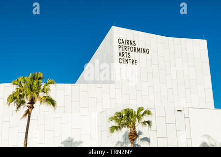 Das Äußere des Cairns Performing Arts Centre, Cairns, Queensland, Australien Stockfoto