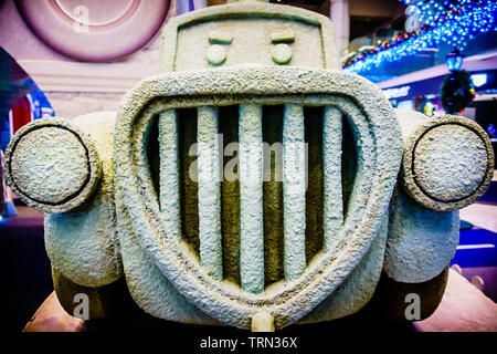 Singapur - Dec 11, 2018: Weihnachten mit Robocar Poli und Freunde an der Marina Square, Singapore. Stockfoto