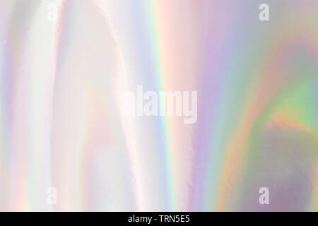 Holographische neon glänzenden Hintergrund. Minimalistischer Stil, tausendjährigen Farben. Stockfoto