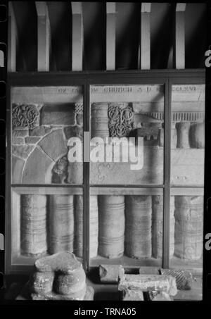 Interior Detail, St Paul's Kirche, Kirche Bank, Jarrow, South Tyneside, c 1955 - c 1980. Schöpfer: Ursula Clark. Stockfoto