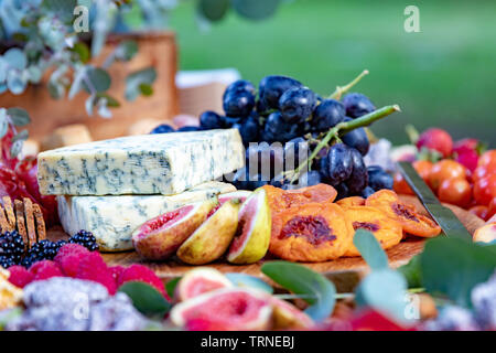 Essen Platter Stockfoto