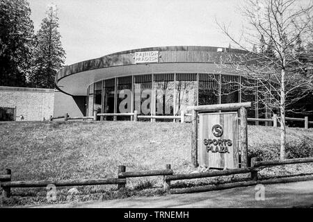 Sports Plaza, Center Parcs Longleat, Wiltshire, England, Vereinigtes Königreich. Stockfoto