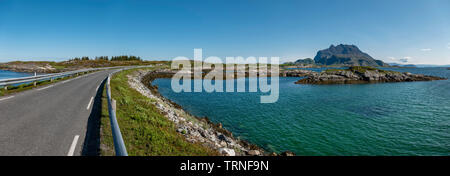 Heroy Island, Norwegen, Sommer 2019. Stockfoto