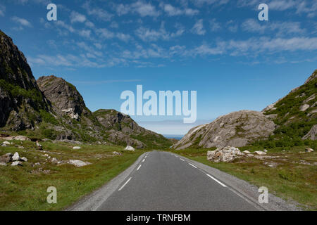 Heroy Island, Norwegen, Sommer 2019. Stockfoto