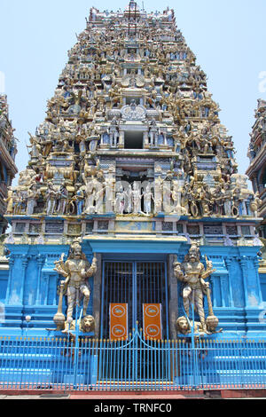 Der hinduistische Tempel der Alten kathiresan Kovil in Colombo, Sri Lanka Stockfoto