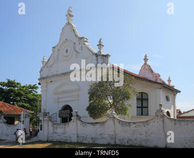 Die alte holländische Reform Kirche in Galle Fort Sri Lanka Stockfoto