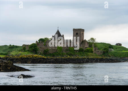 Samstag, 8. Juni 2019: inchcolm Insel in der Firth-of-Forth, Schottland. Stockfoto