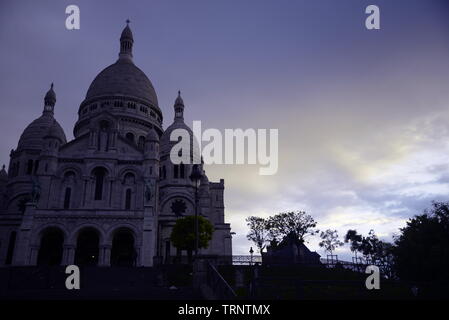 Sturm auf Montmartre, pasakdek Stockfoto