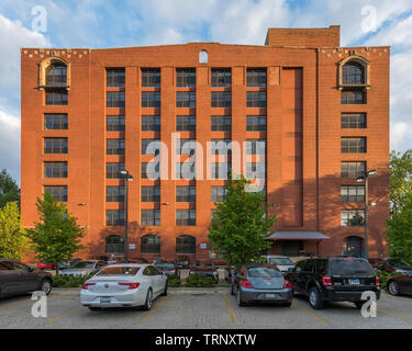 Ehemalige Albaugh-Dover Katalog Lagerhaus umgewandelt in das Wohngebiet Lofts in den Marshall Square Nachbarschaft von Howard Van Doren Shaw Stockfoto