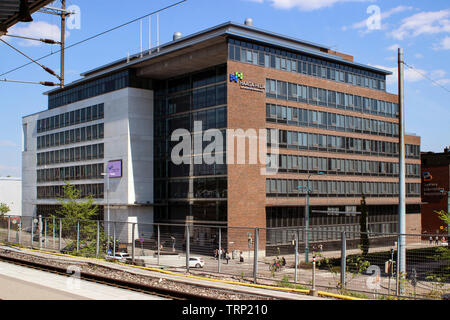 Der haaga-helia Hauptgebäude in Helsinki, Finnland Stockfoto