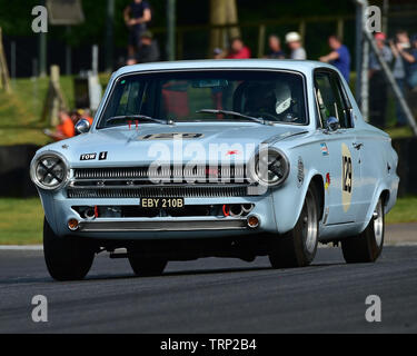 Chris Wilson, Dodge Dart, Bernies V8 s, Classic US Muscle Cars, Amerikanische Speedfest VII, Brands Hatch, Juni 2019, Automobile, Autosport, Autos, Stromkreis Stockfoto