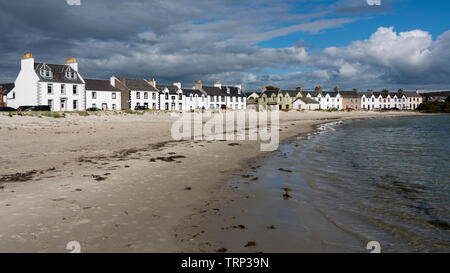 Anzeigen von Port Ellen auf Islay in der Inneren Hebriden, Schottland, Großbritannien Stockfoto