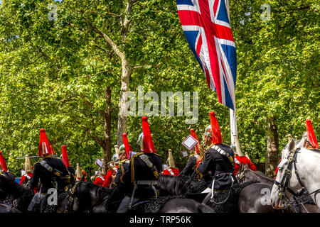 Trooping the Color 25.. Mai 2019 London Stockfoto