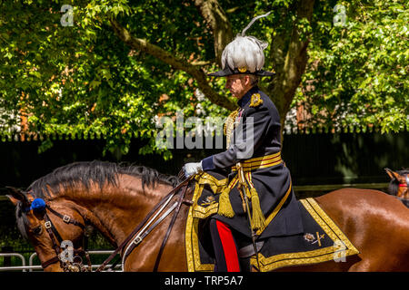 Trooping the Color 25.. Mai 2019 London Stockfoto