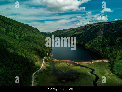 Lake in Glendalough, County Wicklow, Irland Stockfoto
