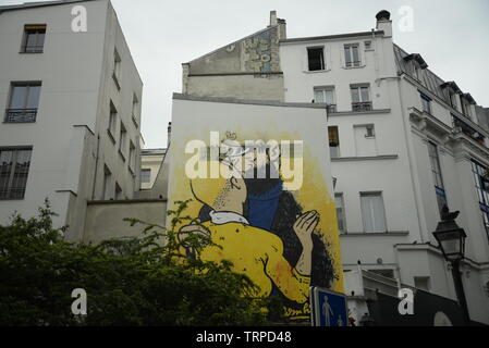 Kapitän Haddock & Tim und Struppi, pasakdek Stockfoto