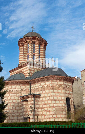 Der alte Hof Kirche des Hl. Antonius, Bukarest, Rumänien. Stockfoto