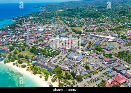 Schöne Aussicht auf die Strände in Ochos Rios Jamaika in einem Sommertag. Photo Credit: Marty Jean-Louis Stockfoto