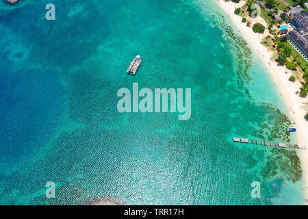 Schöne Aussicht auf die Strände in Ochos Rios Jamaika in einem Sommertag. Photo Credit: Marty Jean-Louis Stockfoto